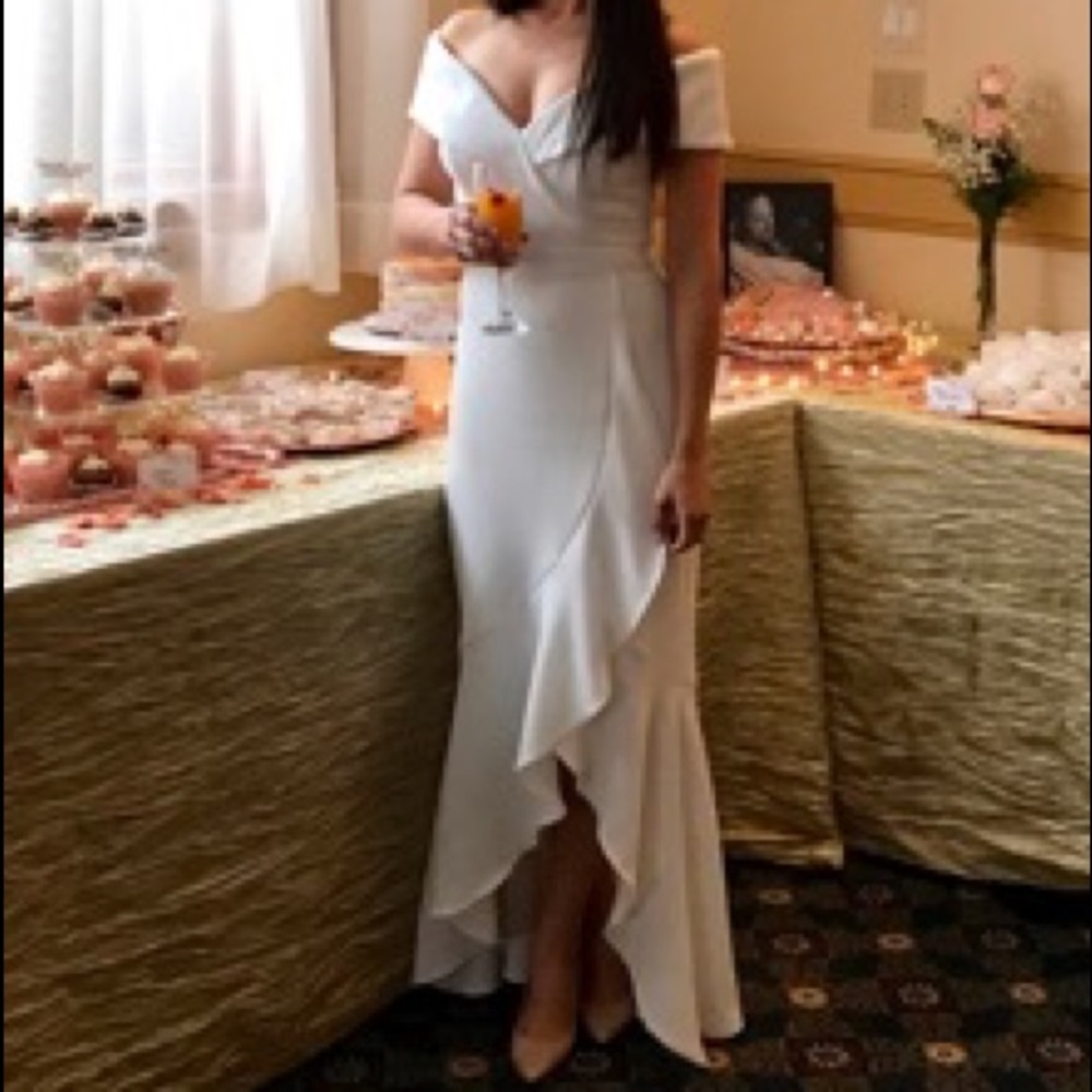 White dress